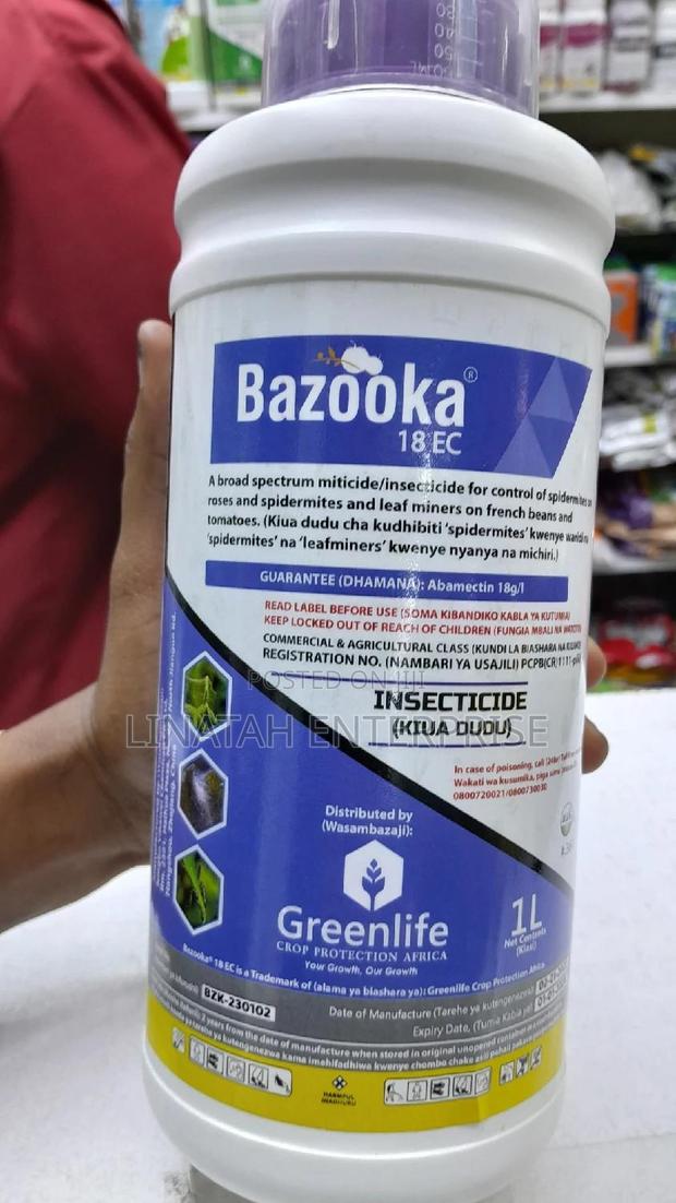 Bazooka 18ec 1nsecticide 1litre - main view