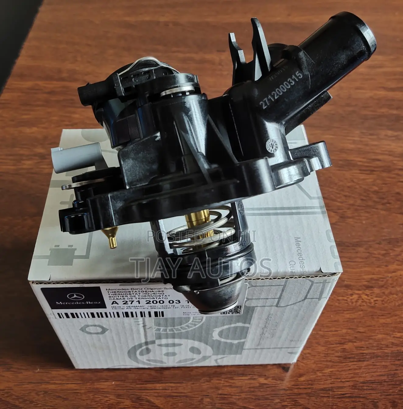 Mercedes Benz W204 W212 M271 Cgi Engine Thermostat Housing 