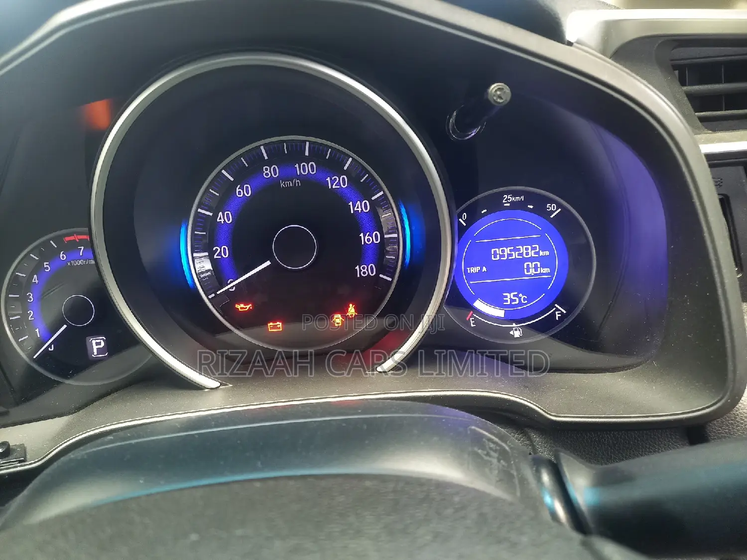 Honda Fit 2017 Black