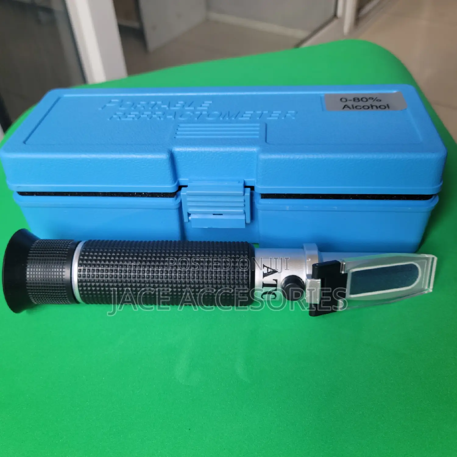 ATC Alcohol Brix Refractometer 0-80°