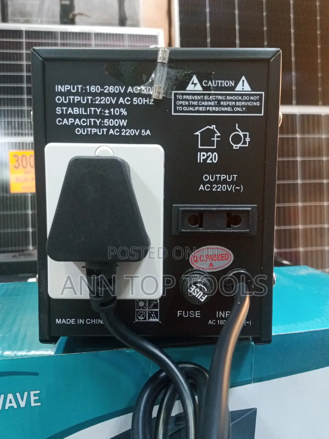 0.5 Kva Sine Wave Power Regulator
