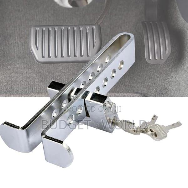 Pedal Anti-Theft Stainless Steel Safety Tool Pedal Lock -