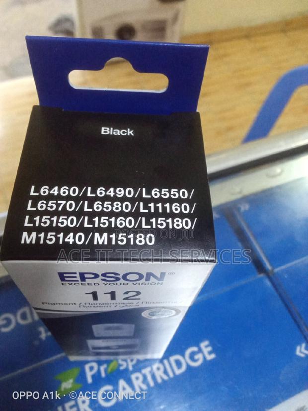 Epson 112 Eco Tank Black Ink Bottle 127ml - thumbnail 3
