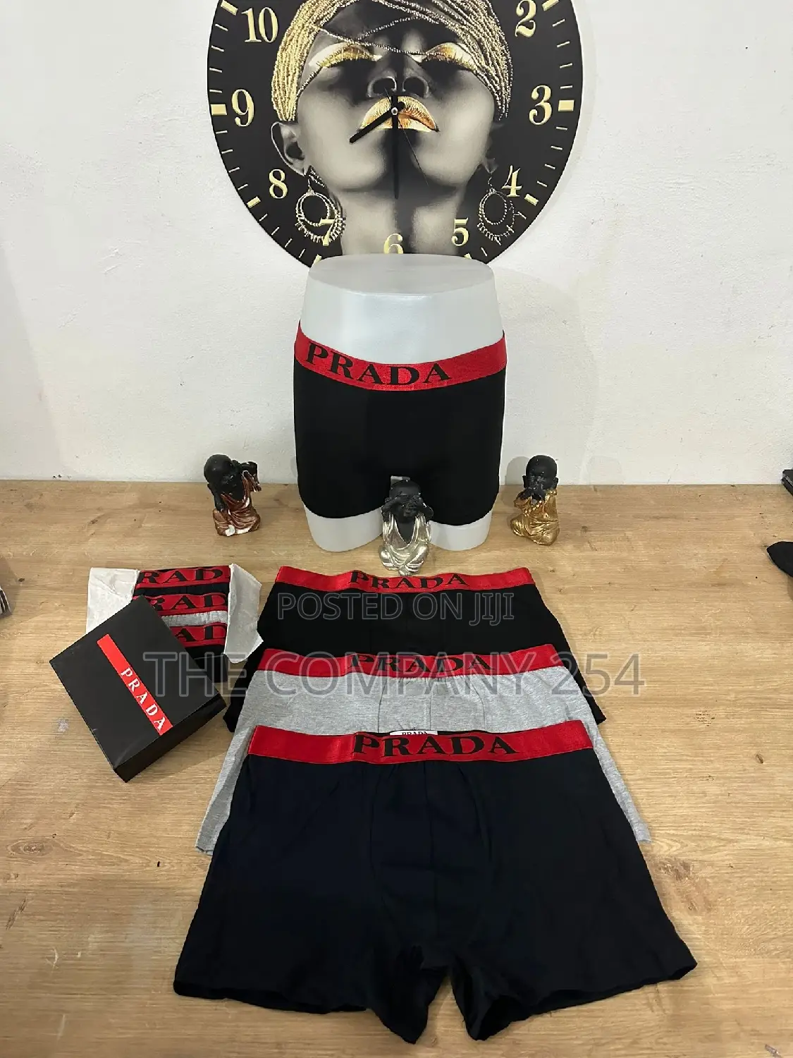 High Quality Designer Brand Mens 3 in 1 Boxer Shorts.