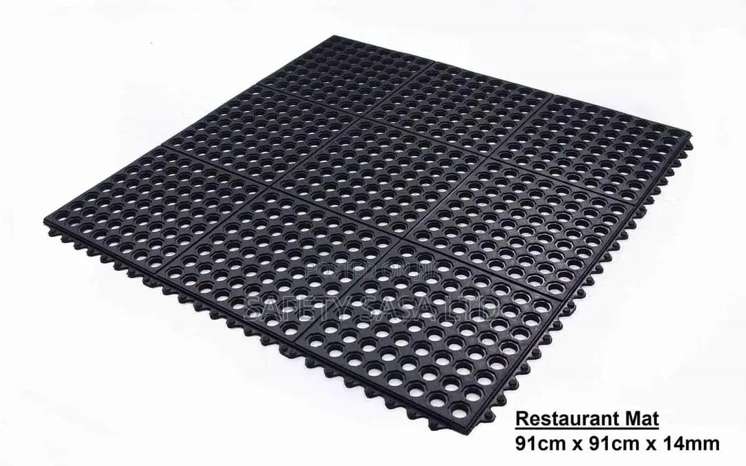 Restaurant Rubber Mat: Kitchen Interlocking Mats