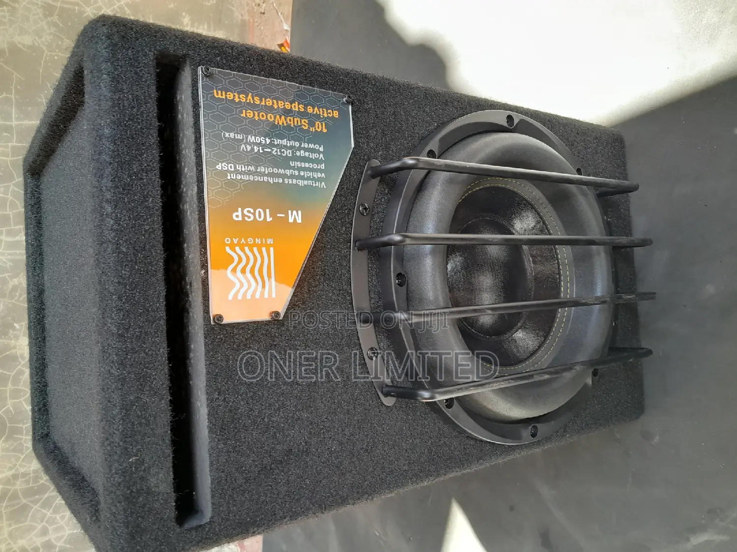 10 Inch Subwoofer Active Speaker System in Nairobi Central Vehicle