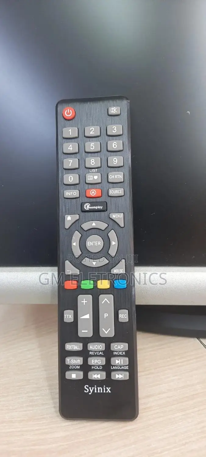 Brand New Syinix (Boomplay) Replacement Remote.