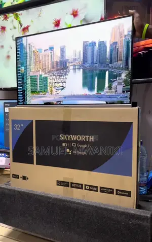 Skyworth 32” Frameless Smart Android Tv Netflix, Youtube
