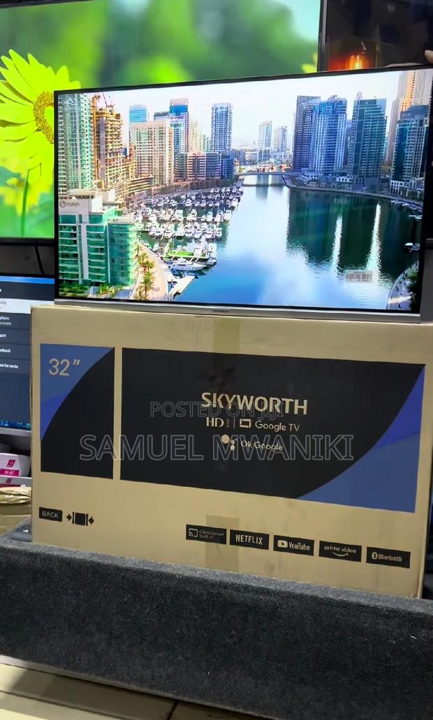 Skyworth 32” Frameless Smart Android Tv Netflix, Youtube - thumbnail 4