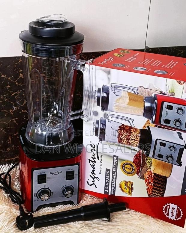 Signature Blender 1800 Watts 4.0 Litres Jar