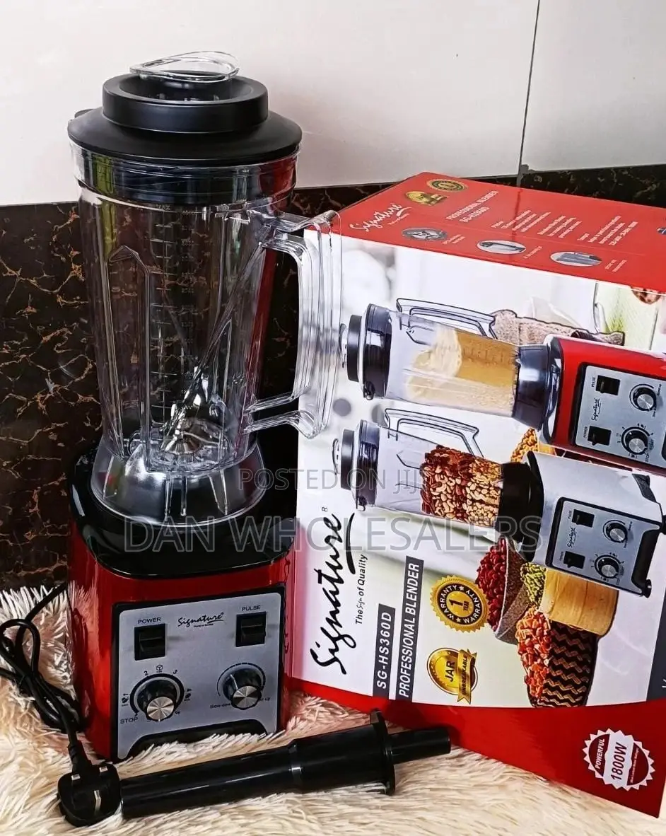 Signature Blender 1800 Watts 4.0 Litres Jar