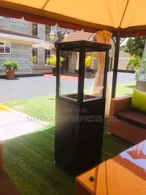Patio Garden Gas Warmers With Lava Rocks