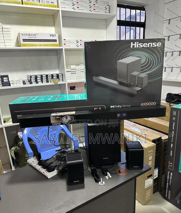 Hisense AX5100G 5.1ch Soundbar 340watts With Dolby Atmos NEW - thumbnail 2