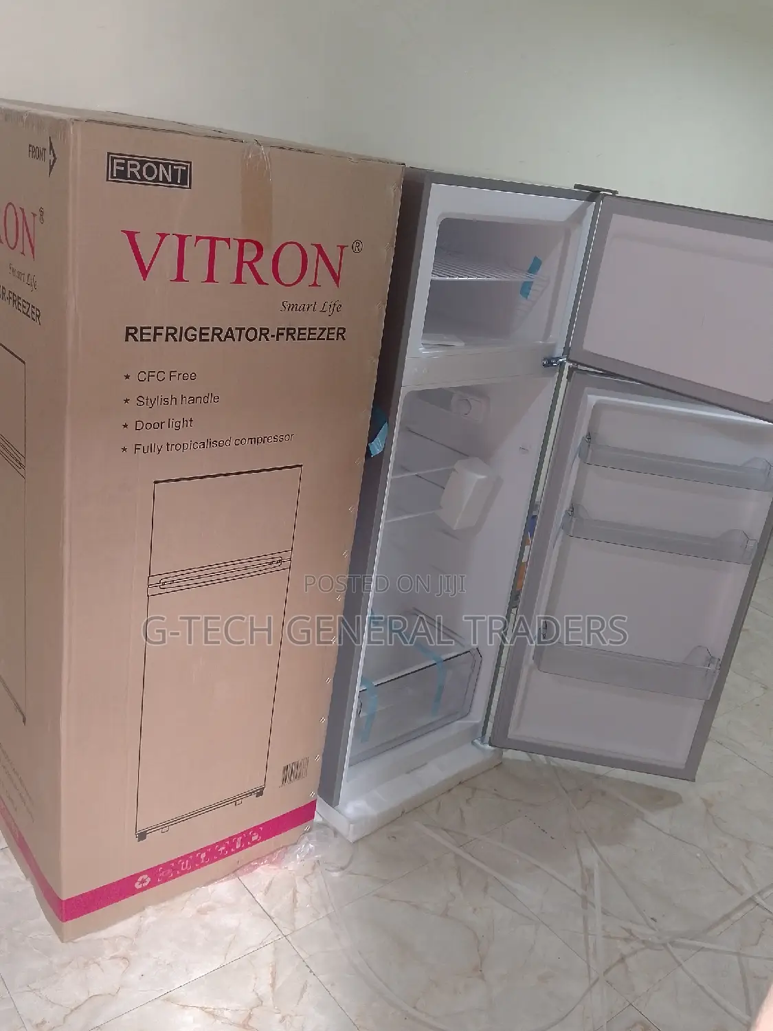 Vitron Refrigerator!Vitron 208l Double Door Fridge