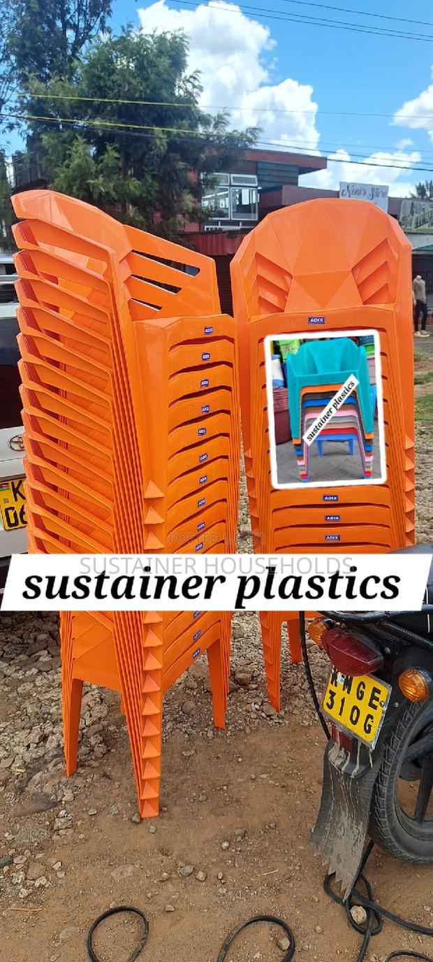 Plastic Chairs (Orange) - main view