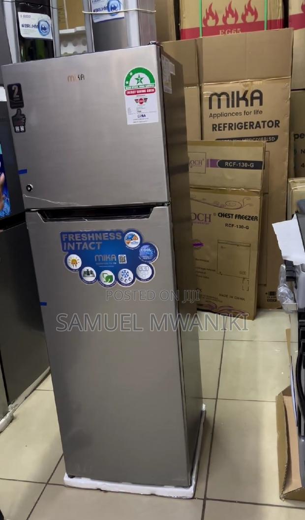 Mika 168 Liters Double Door Refrigerator MRDCD168LSD New