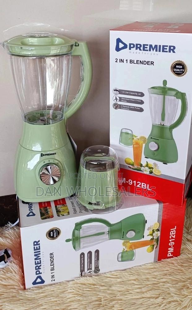 Premier 2 in 1 Blender, Grinder Unbreakable 1.5l Jar - main view