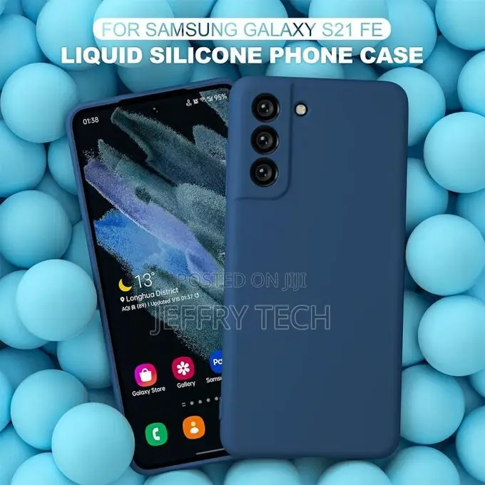 Silicone Microfiber Lining Cover for Samsung Galaxy S21 FE 5