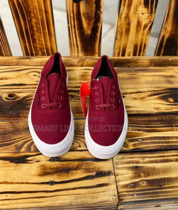 New Maroon Vans Shoe - thumbnail 4