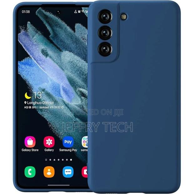 Silicone Microfiber Lining Cover for Samsung Galaxy S21 FE 5 - thumbnail 2