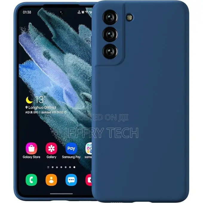 Silicone Microfiber Lining Cover for Samsung Galaxy S21 FE 5