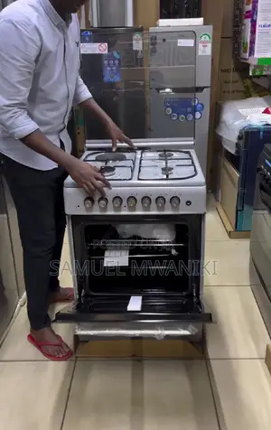 Ramtons 3g+1e 60x60 Silver Cooker- Rf/406