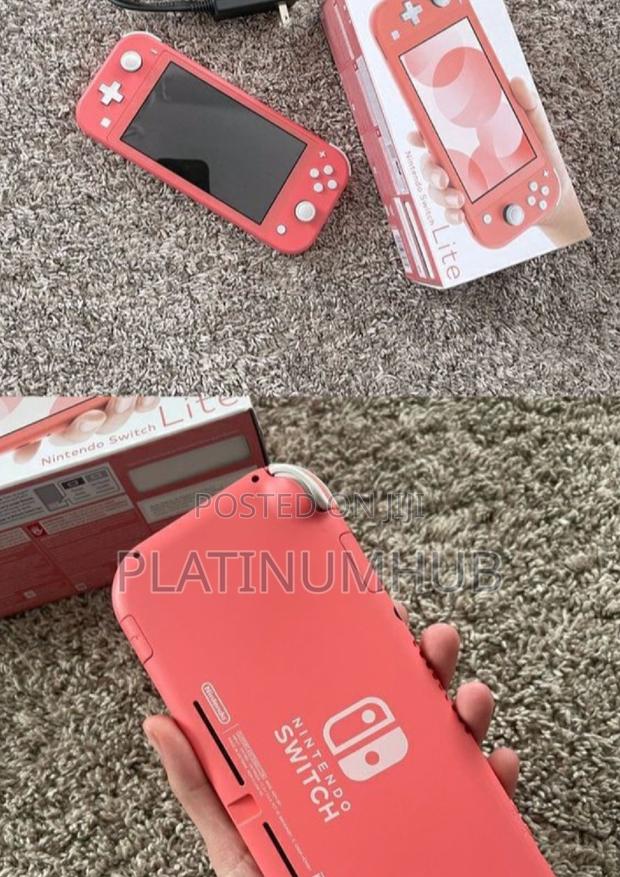 Red Console Nintendo Switch Lite Es6 - main view