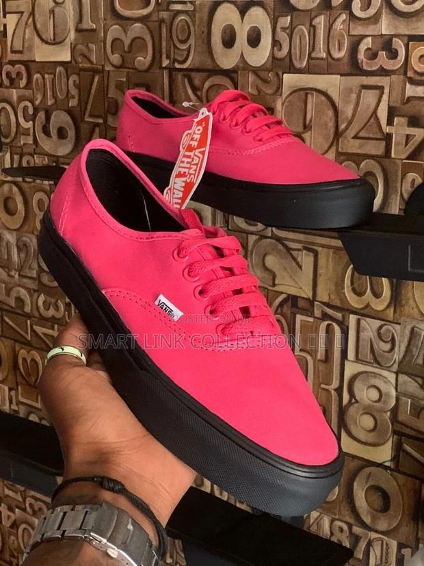 New Vans Red Shoe