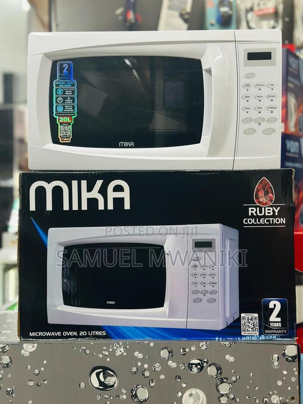 Mika Microwave Oven 20l Digital Control Panel White - main view