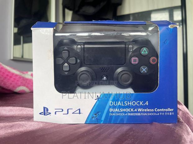 Black Controller Ps4 Abj7 - main view
