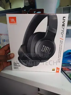 JBL Live 77nc Black Headphones