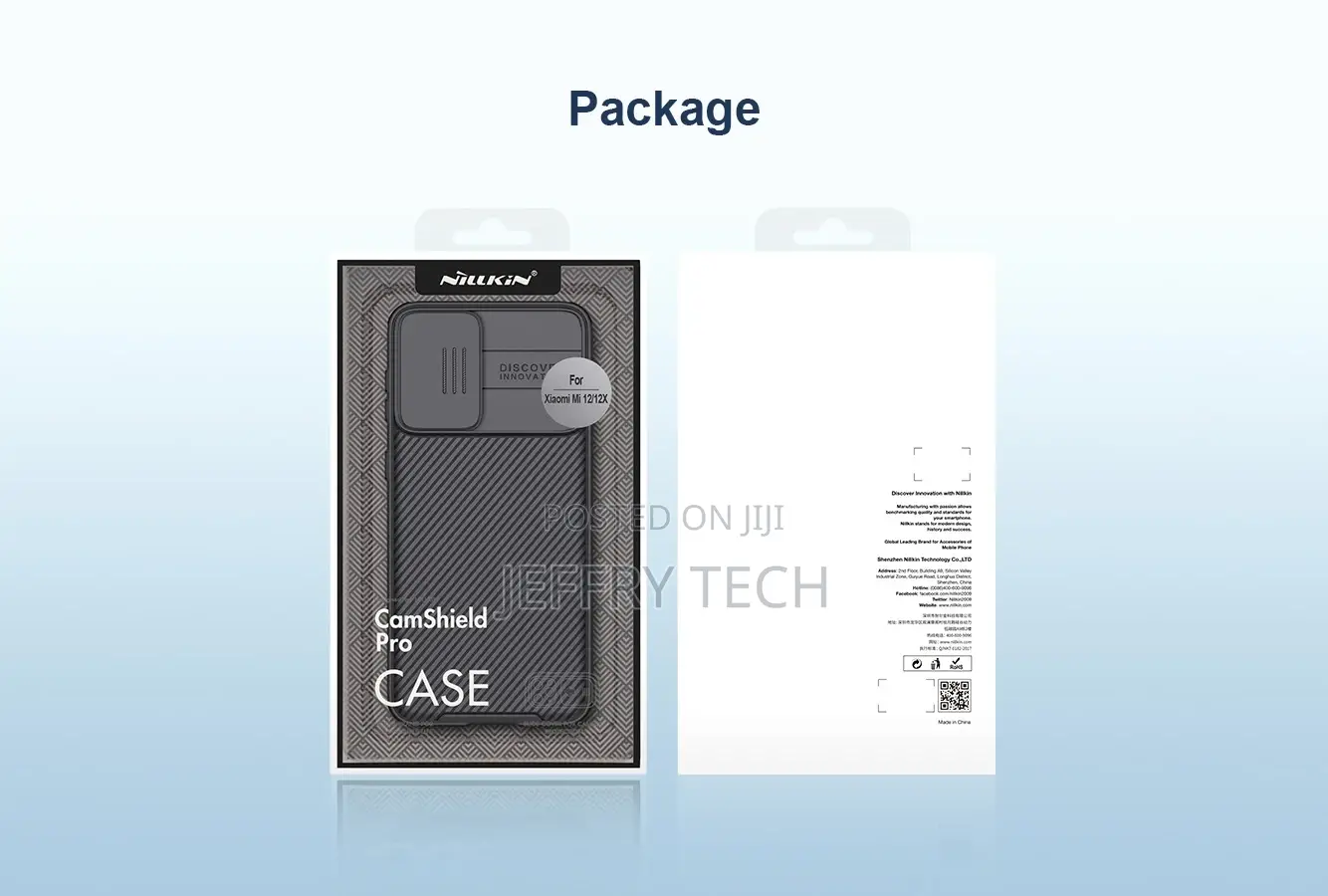 Nillkin Camshield Pro Cover Case for Xiaomi 12 / 12X