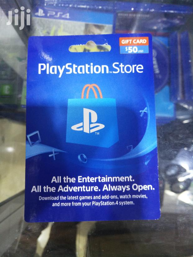 Playstation Network Gift Cards - main view