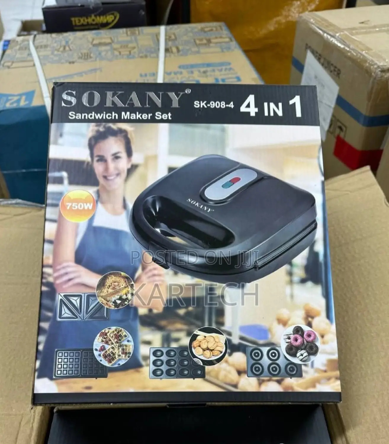 Sokany 4in1 Sandwich Maker
