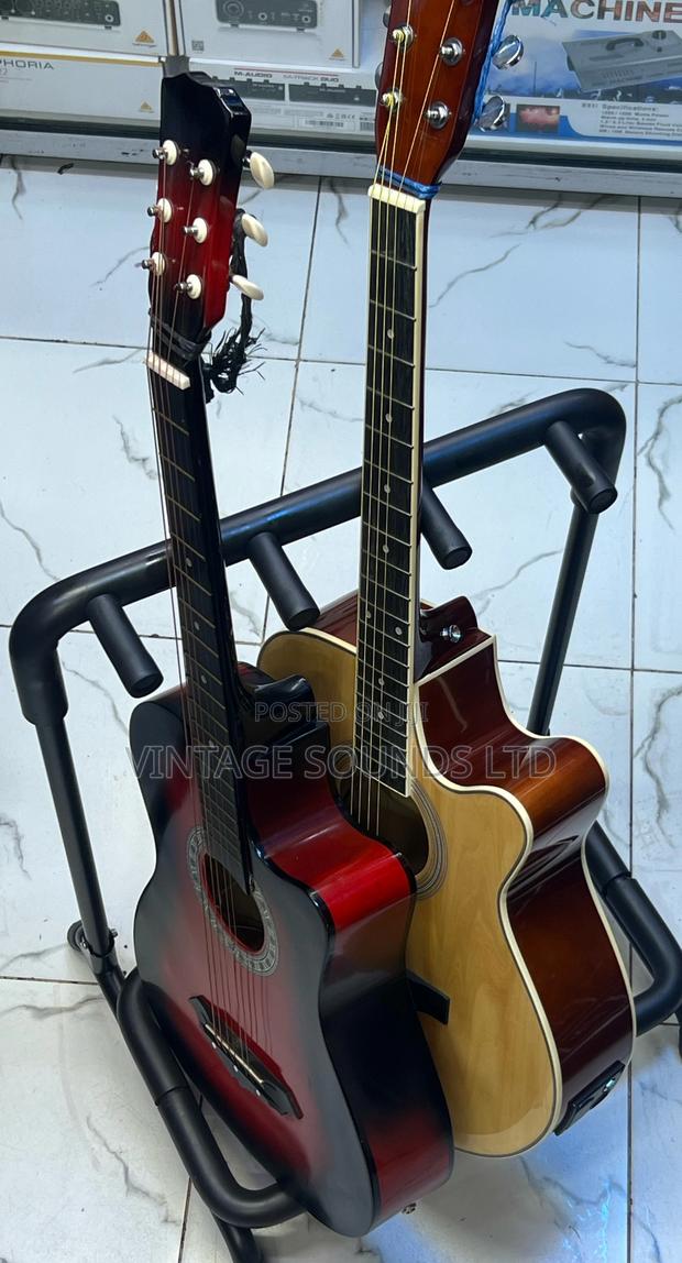 Guitar Stand,Guitar Holder Rack Stand (3 Space) - thumbnail 2