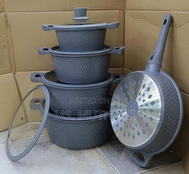 Original 10 Piece Granite Cookware Set - main view