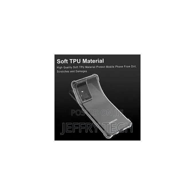 Silicone Samsung Galaxy S21 Ultra,[Bumper] Exclusive Transp