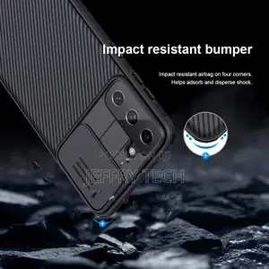 Samsung Galaxy S21 Plus Case, Slide Cover Camera Lens Protec