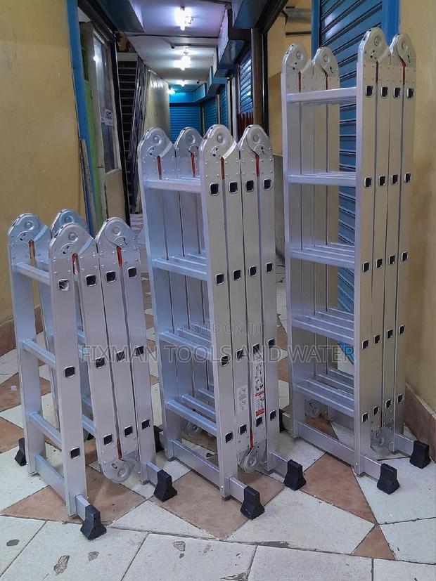 Very Stong Aluminium Ladder 12 Ft Long - main view