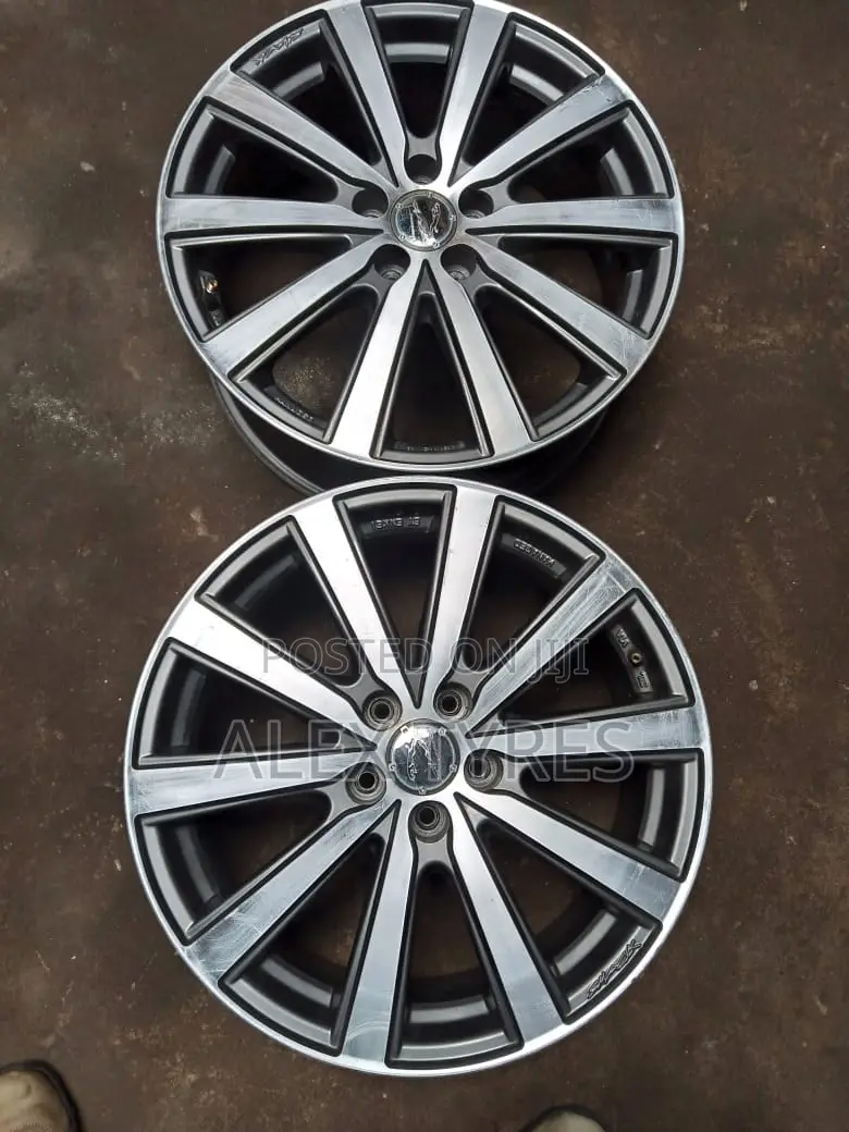 Size 17 Inches Subaru Impreza WRX Japan Rims Set
