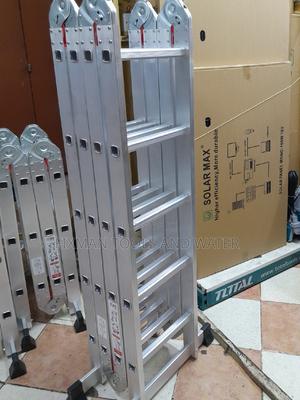 Aluminium 20 Ft Ladder Portable - thumbnail 2