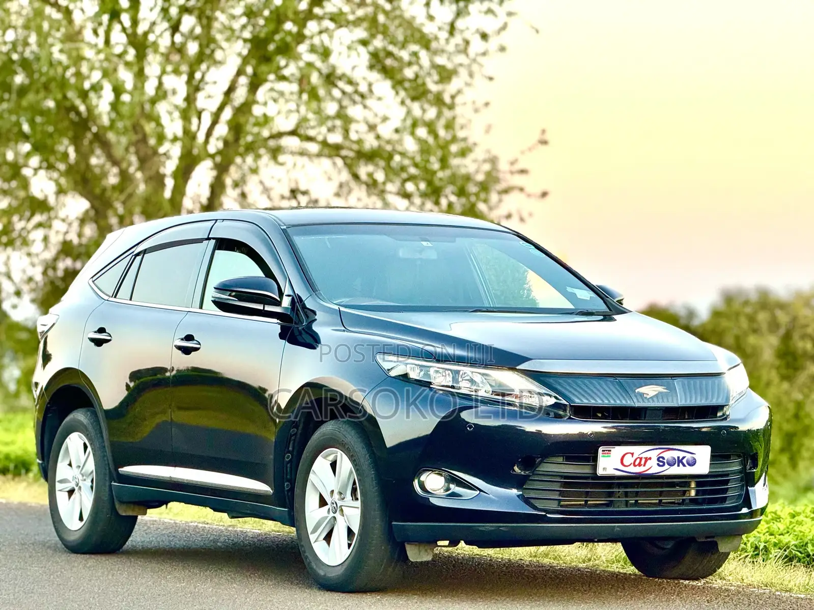 Toyota Harrier 2.0 2017 Black