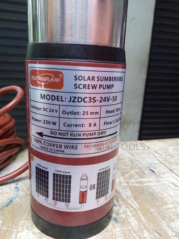 250watts 50meters 24v Rutan Solar Pump - thumbnail 3