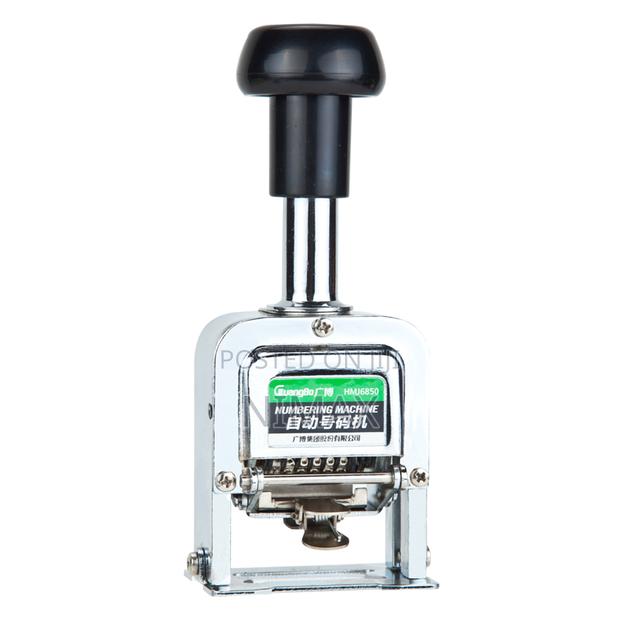 6 Digits Numbering Machine Metal Body - main view