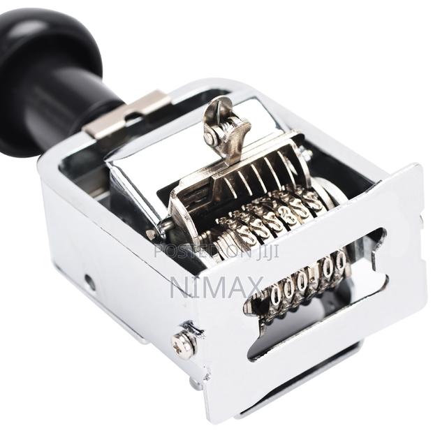 6 Digits Numbering Machine Metal Body - thumbnail 4