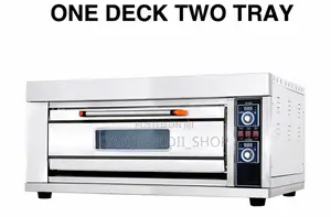 Commercial 1 Deck 2 Trays Bakery Oven