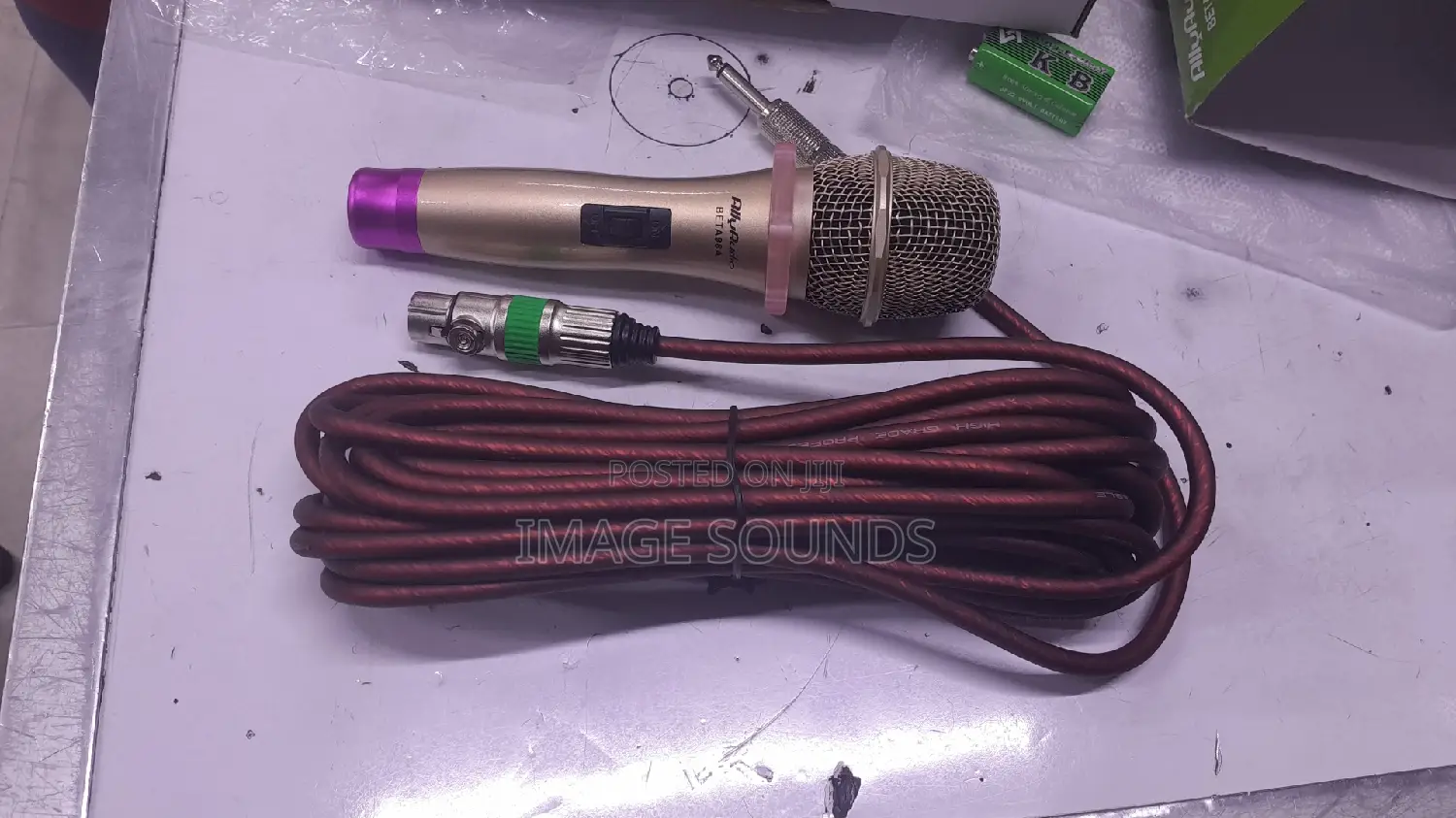 Dynamic Mic Ally Audio E98s (6 Meter Long Cable)