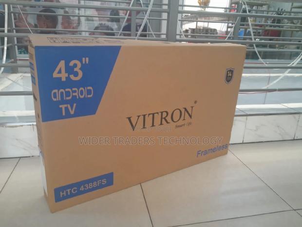 *Vitron 43" Smart Android Frameless With Bluetooth - thumbnail 2