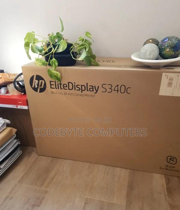 HP Elitedisplay S340c 34-Inch Curved Monitor QHD 2560x1600