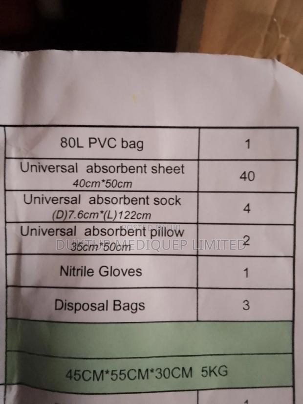 Spill Kits – Universal Spill KIT 80L - thumbnail 2